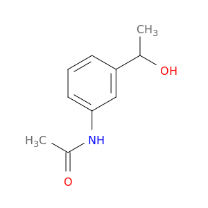N-[3-(1-hydroxyethyl)phenyl]acetamide