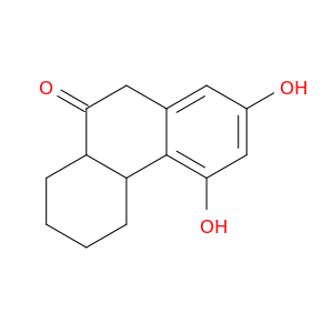 9(5H)-Phenanthrenone, 4b,6,7,8,8a,10-hexahydro-2,4-dihydroxy-