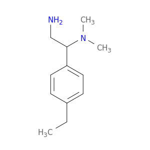 [2-amino-1-(4-ethylphenyl)ethyl]dimethylamine