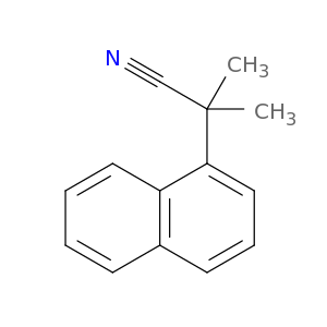 2-methyl-2-(naphthalen-1-yl)propanenitrile