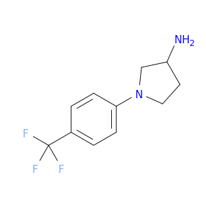 1-[4-(Trifluoromethyl)phenyl]pyrrolidin-3-amine