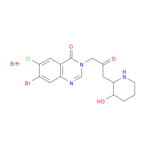 4(3H)-喹唑啉酮,7-溴-6-氯-3-[3-(3-羟基-2-哌啶基)-2-氧丙基]-,氢溴酸盐(1：1)