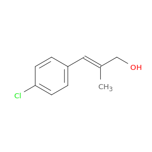 2-Propen-1-ol, 3-(4-chlorophenyl)-2-methyl-, (E)-