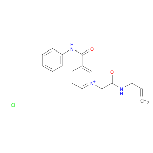 1-ALLYLCARBAMOYLMETHYL-3-(PHENYLCARBAMOYL)PYRIDINIUM CHLORIDE