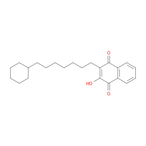 1,4-Naphthalenedione,2-(7-cyclohexylheptyl)-3-hydroxy-