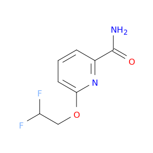 6-(2,2-difluoroethoxy)pyridine-2-carboxamide