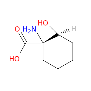 Cyclohexanecarboxylicacid, 1-amino-2-hydroxy-, (1S,2S)-