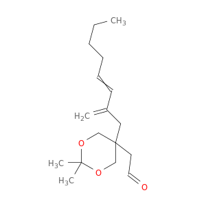 1,3-Dioxane-5-acetaldehyde, 2,2-dimethyl-5-(2-methylene-3-octenyl)-