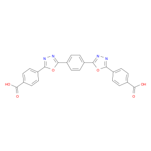 Benzoic acid, 4,4'-[1,4-phenylenebis(1,3,4-oxadiazole-5,2-diyl)]bis-