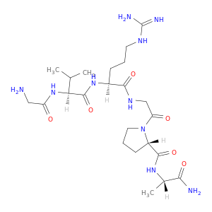 L-Alaninamide, glycyl-L-valyl-L-arginylglycyl-L-prolyl-