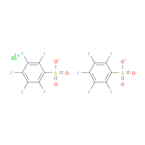 苯磺酸,2,3,4,5,6-五氟-,钡盐(2：1)