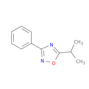 1,2,4-Oxadiazole, 5-(1-methylethyl)-3-phenyl-