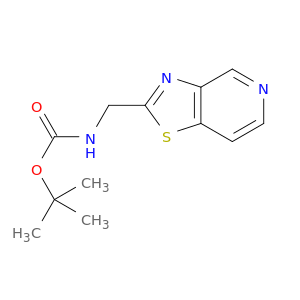 1,1-二甲基乙基N-(噻唑洛[4,5-C]吡啶-2-基甲基)氨基甲酸酯