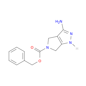 Benzyl 3-amino-4,6-dihydropyrrolo[3,4-c]pyrazole-5(1H)-carboxylate