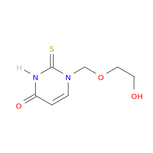 1-(2-HYDROXY-ETHOXYMETHYL)-2-THIOXO-2,3-DIHYDRO-1H-PYRIMIDIN-4-ONE