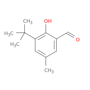 Benzaldehyde, 3-(1,1-dimethylethyl)-2-hydroxy-5-methyl-