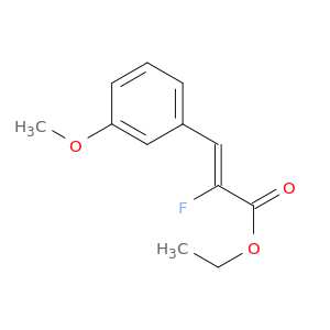 2-Propenoic acid, 2-fluoro-3-(3-methoxyphenyl)-, ethyl ester, (2Z)-