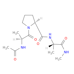 L-Alaninamide, N-acetyl-L-alanyl-L-prolyl-N-methyl-