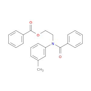 Benzamide, N-[2-(benzoyloxy)ethyl]-N-(3-methylphenyl)-