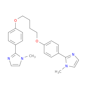 2,2'-(1,4-BUTANEDIYLBIS(OXY-4,1-PHENYLENE))BIS(1-METHYL-1H-IMIDAZOLE)