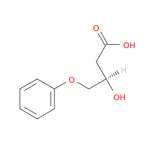 Butanoic acid, 3-hydroxy-4-phenoxy-, (3R)-