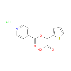4-Pyridinecarboxylic acid, carboxy-2-thienylmethyl ester, hydrochloride