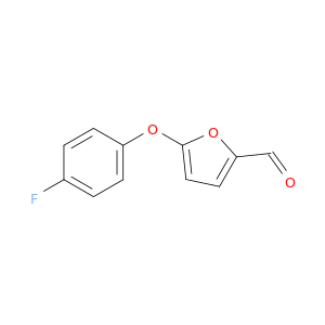 2-Furancarboxaldehyde, 5-(4-fluorophenoxy)-