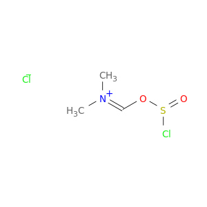 Methanaminium, N-[[(chlorosulfinyl)oxy]methylene]-N-methyl-, chloride