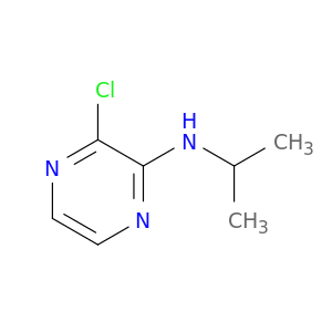 Pyrazinamine, 3-chloro-N-(1-methylethyl)-