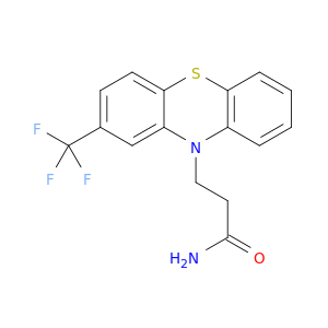 10H-Phenothiazine-10-propanamide, 2-(trifluoromethyl)-