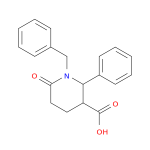 1-Benzyl-6-oxo-2-phenylpiperidine-3-carboxylic Acid