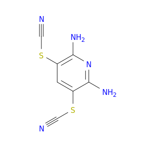 2,6-二氨基-3,5-二硫氰基吡啶