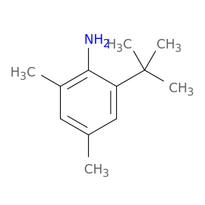 Benzenamine, 2-(1,1-dimethylethyl)-4,6-dimethyl-