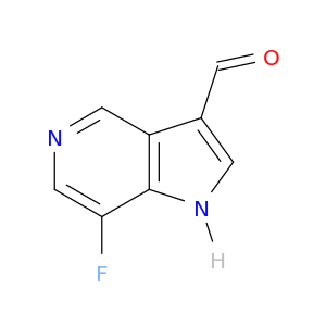 7-氟-1H-吡咯[3,2-C]吡啶-3-羧醛醛