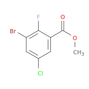 Methyl 3-Bromo-5-Chloro-2-Fluorobenzoate