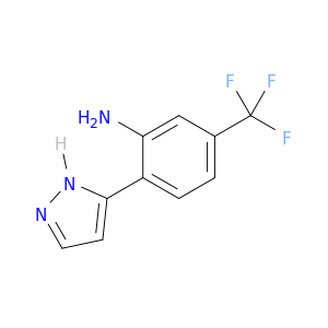 2-(2H-pyrazol-3-yl)-5-(trifluoromethyl)aniline