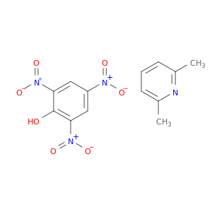 2,4,6-trinitrophenol- 2,6-dimethylpyridine(1:1)