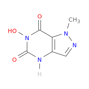 1H-Pyrazolo[4,3-d]pyrimidine-5,7(4H,6H)-dione,6-hydroxy-1-methyl-