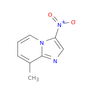 Imidazo[1,2-a]pyridine, 8-methyl-3-nitro-