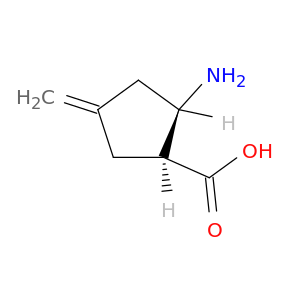 Cyclopentanecarboxylicacid, 2-amino-4-methylene-, (1S,2R)-