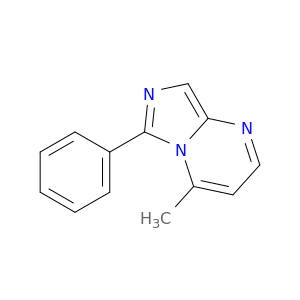 Imidazo[1,5-a]pyrimidine, 4-methyl-6-phenyl-
