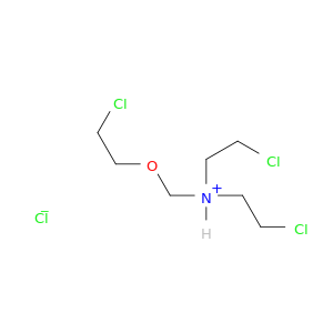 BIS(2-CHLOROETHYL)(2-CHLOROETHOXY)METHYLAMMONIUM CHLORIDE
