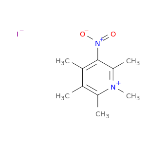 Pyridinium, 1,2,3,4,6-pentamethyl-5-nitro-, iodide