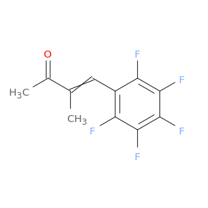 3-Buten-2-one, 3-methyl-4-(pentafluorophenyl)-