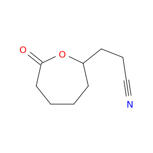 2-OXEPANEPROPANENITRILE, 7-OXO-