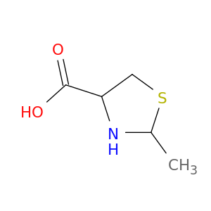 2-甲基噻唑烷-4-羧酸