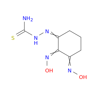 Hydrazinecarbothioamide, 2-[2,3-bis(hydroxyimino)cyclohexylidene]-