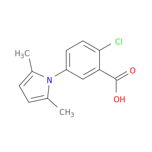 2-Chloro-5-(2,5-dimethylpyrrol-1-yl)benzoic acid