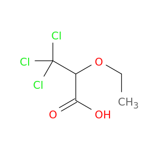Propanoic acid, 3,3,3-trichloro-2-ethoxy-