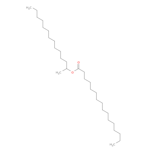 Hexadecanoic acid, 1-methyltridecyl ester